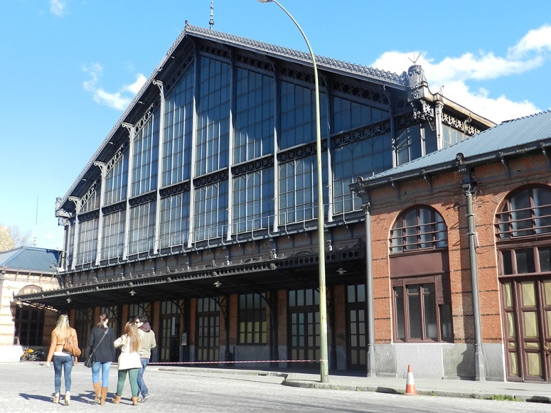 Antigua estacion de Delicias madrid arganzuela arquitectura hierro cristal siglo xix museo ferrocarril