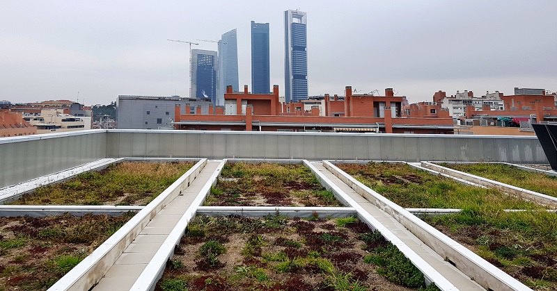 Centro Cultural Eduardo Urculo ZinCo Cubiertas Ecologicas construccion verde madrid