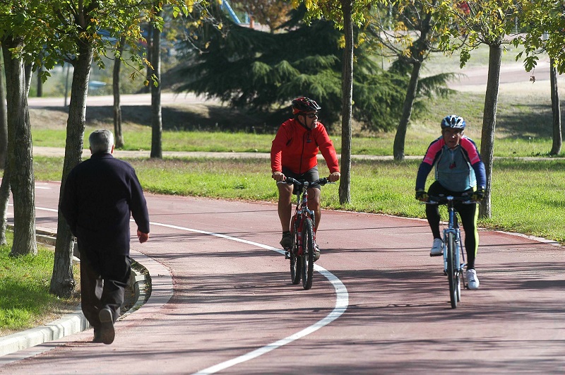 anillo verde ciclista vias ciclables carriles bici en madrid